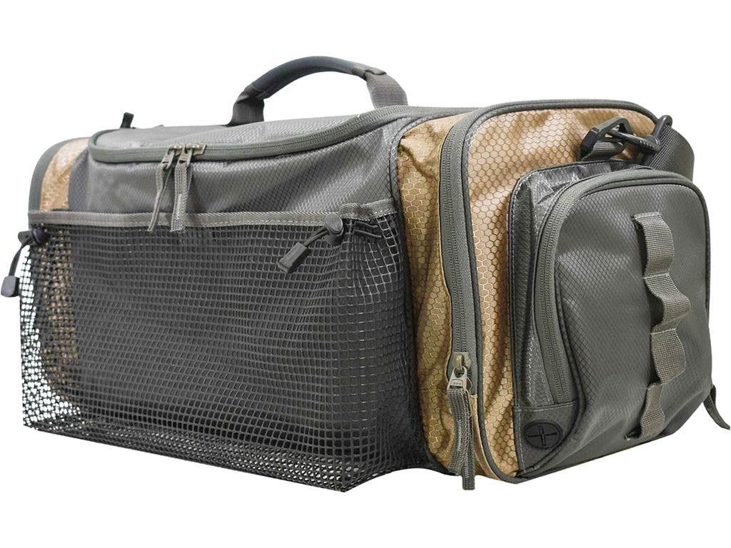 Frogg Toggs 3600 Tackle Bag with 3 Trays & Dual Access Storage for Fishing Gear Organization, Solid Elements Brown