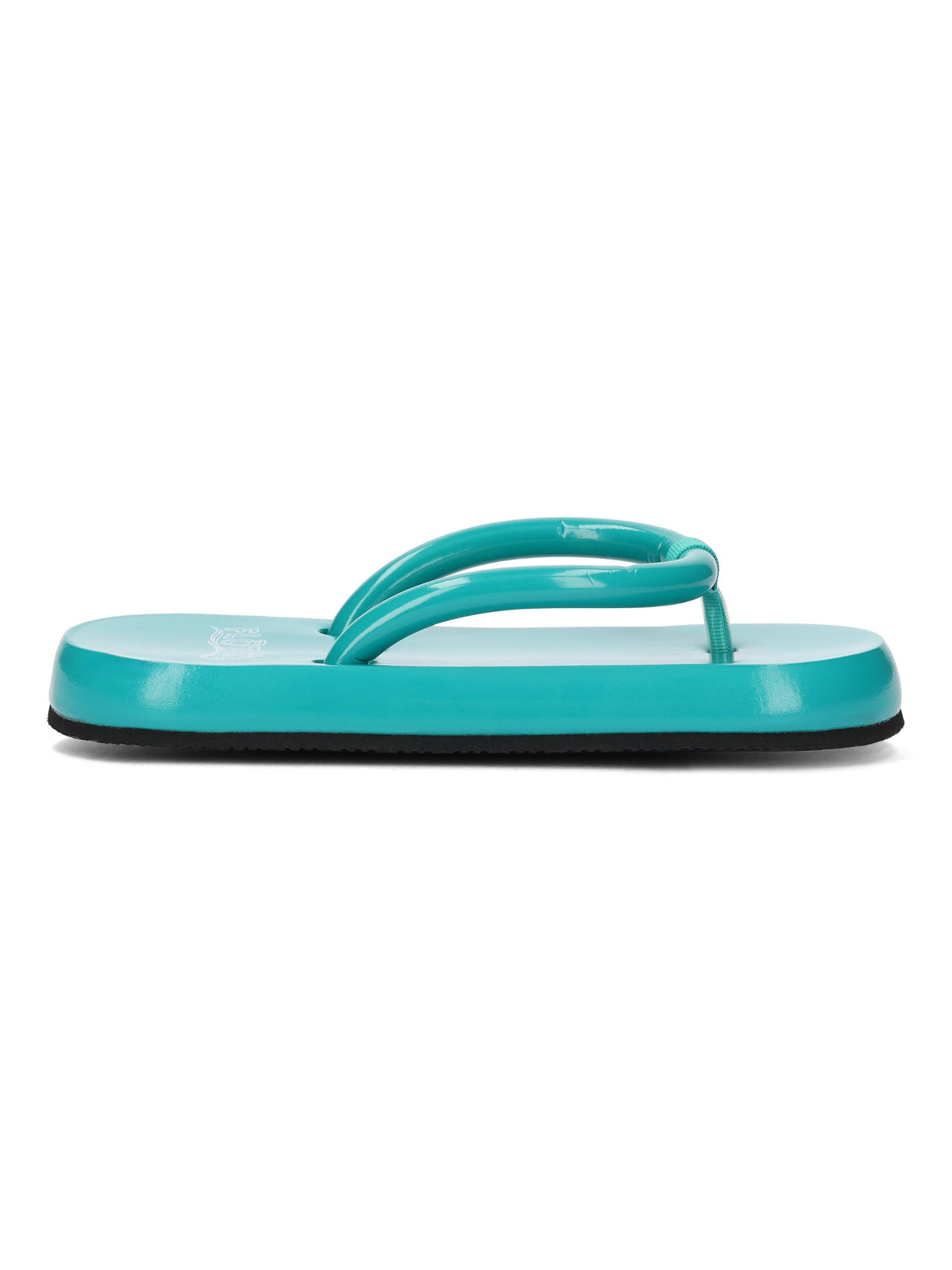 Frogg Toggs Floteez Slippers for Women, Flip Flops Sandals with Buoyancy Foam Footbed, Black, Size 7