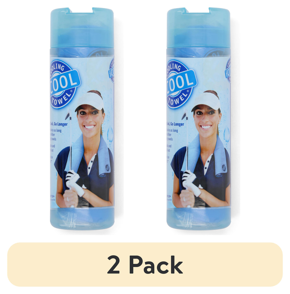 Frogg Toggs iCOOL PVA Cooling Towel, Reusable and Washable Towel, 26” x 17”, Sky Blue