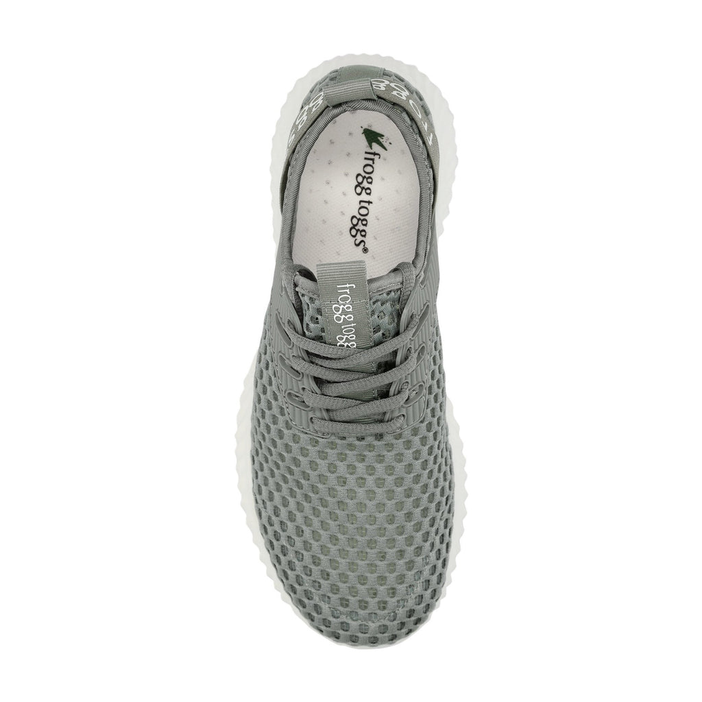 Frogg Toggs Aquastep Water Shoes for Women, Quick-Dry Mesh Sneakers with Collapsible Heel, Blue, Size 9