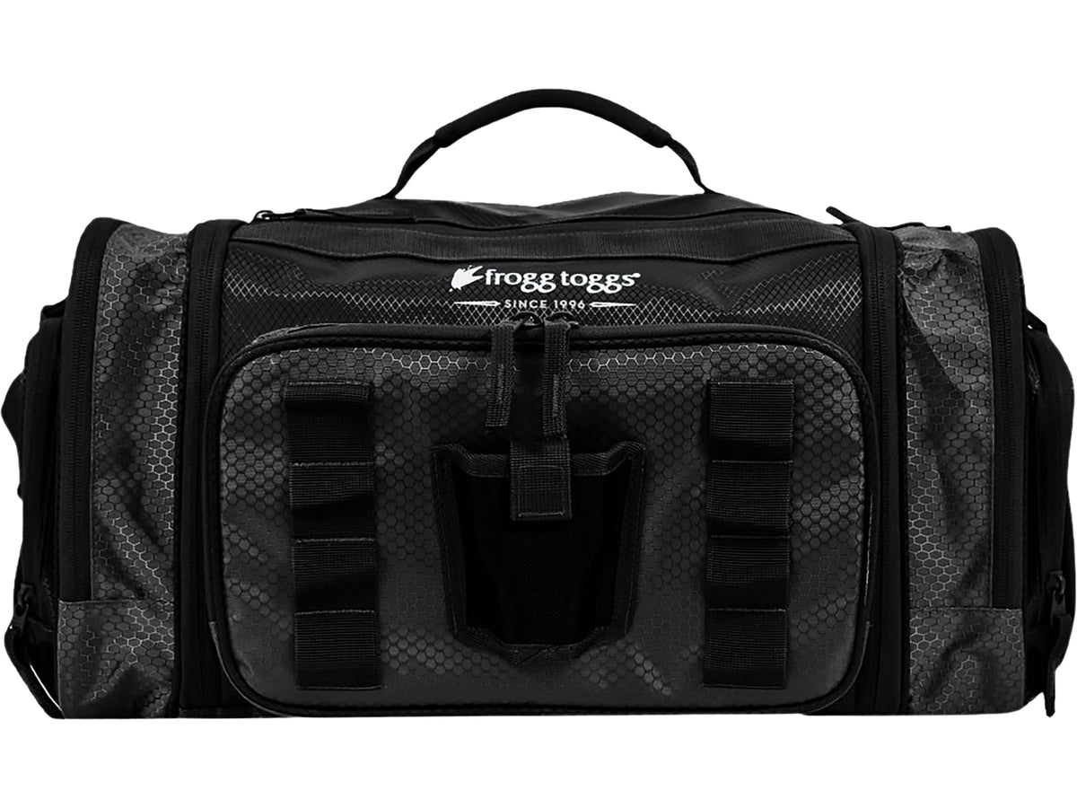 Frogg Toggs 3600 Tackle Bag with 3 Trays & Dual Access Storage for Fishing Gear Organization, Solid Elements Brown