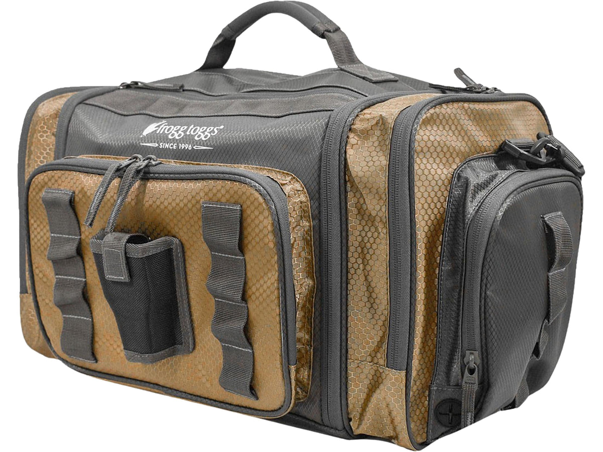 Frogg Toggs Pro Series Fishing Tackle Bag for 3700 Size Tackle Trays with Dual Access Storage, Blue