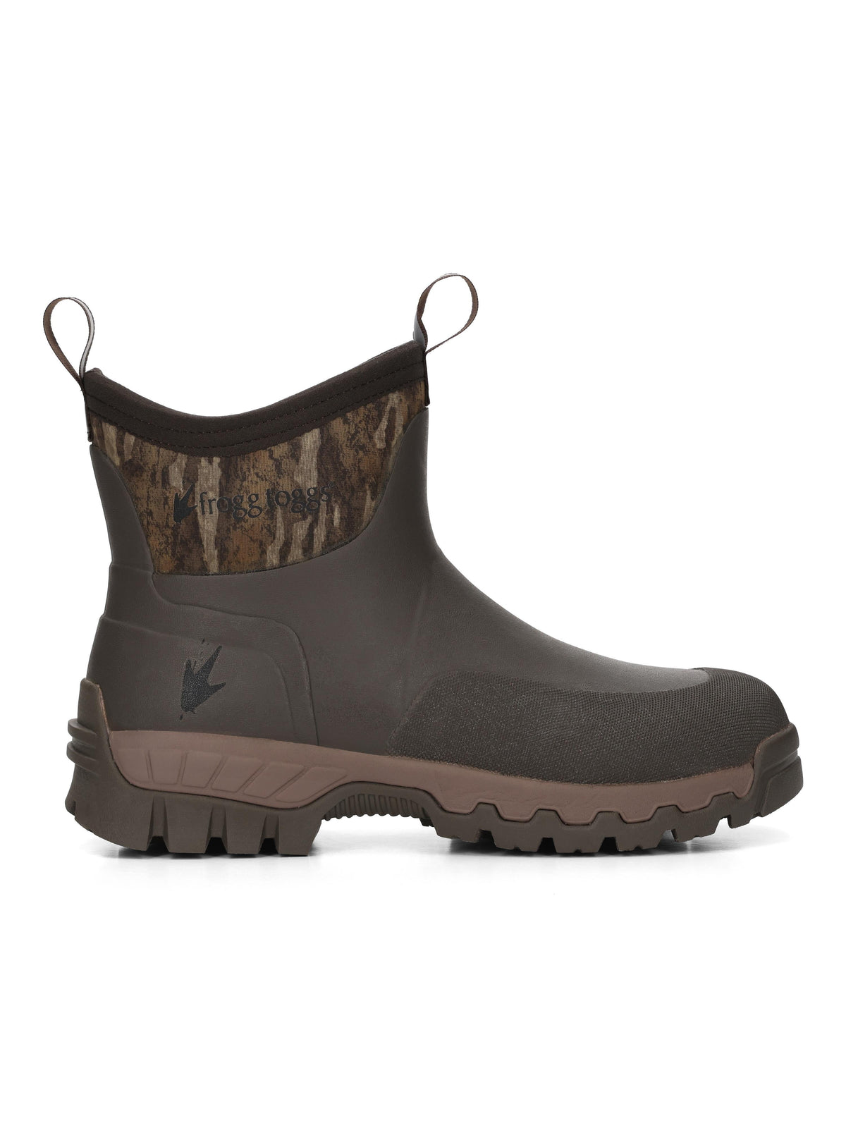 Frogg Toggs Ridge Buster 7.5” Waterproof Boots for Men, Neoprene Rubber Ankle Boots, Brown, Brown, Size 7