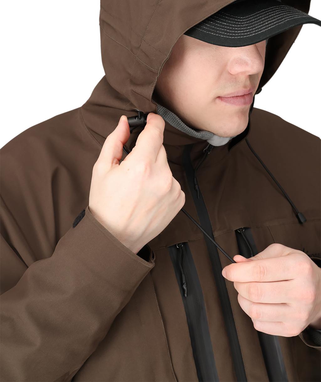 Frogg Toggs Oxbow Jacket | Swamp Brown | Size LG