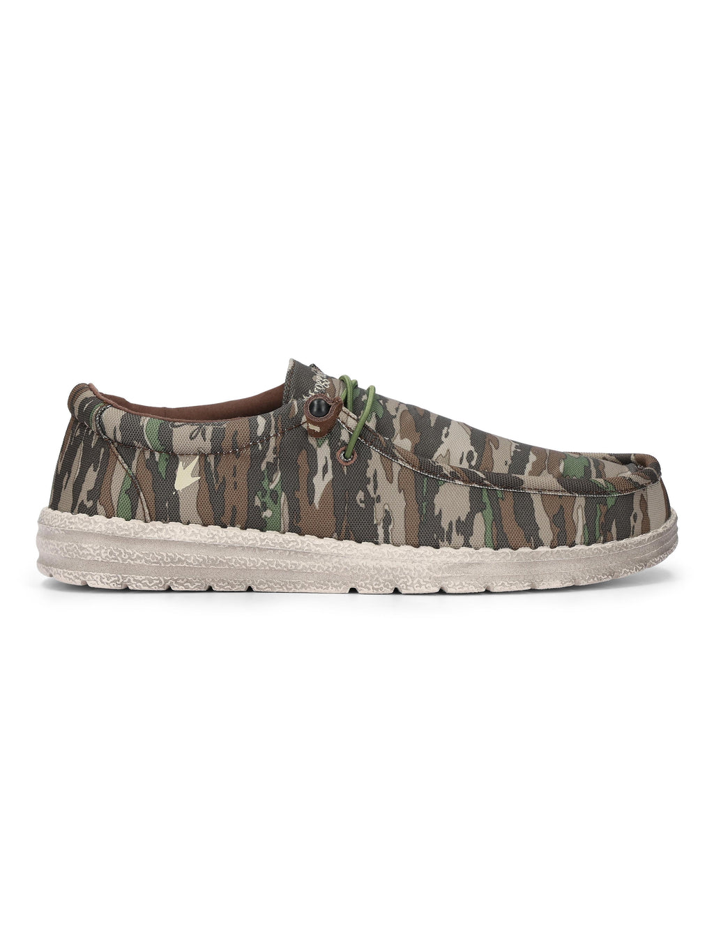 Frogg Toggs Men's Java 2.0 Non-Waterproof Boat Shoes for Men, Elastic Lace Slip-On Shoes, Gray, Size 9