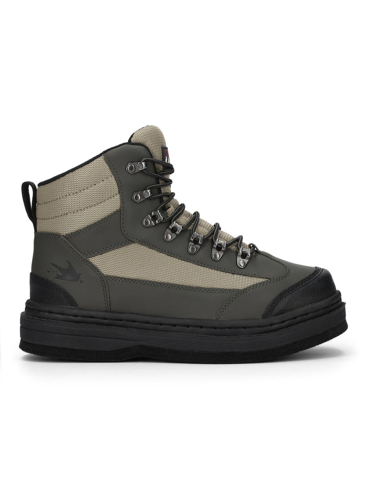 Frogg Toggs Hellbender Felt-Wading Ankle Boots, Wide Width Ankle-High, Green/Black (Men’s Shoes)