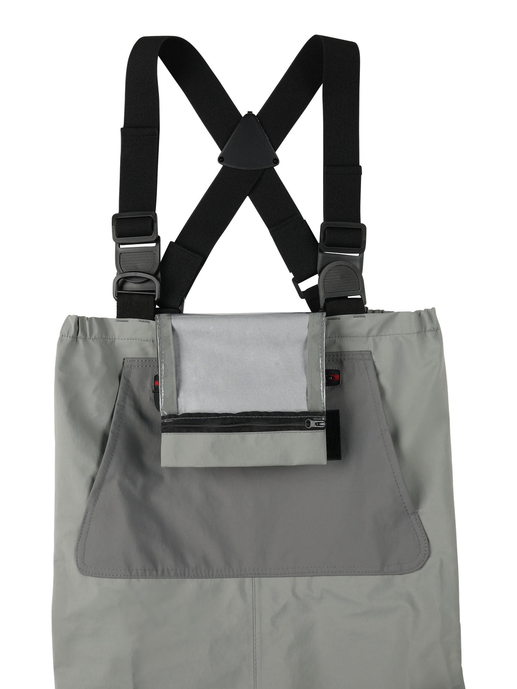 Frogg Toggs Youth Hellbender PRO Stockingfoot Chest Waders with Double-Taped Neoprene Booties, Gray, Youth Large