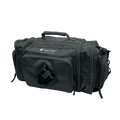 Frogg Toggs 3700 Fishing Tackle Bag with Tray Storage, Clam Shell Style Fishing Bag, Dark Graphite