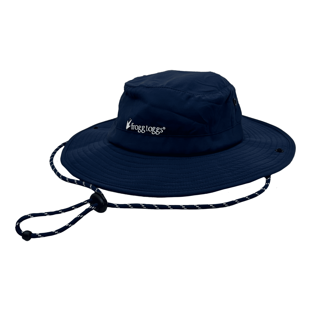Frogg Toggs Chilly Pro Bucket Hat, Cooling Sun Hat with Sun Protection and Adjustable Strap, White