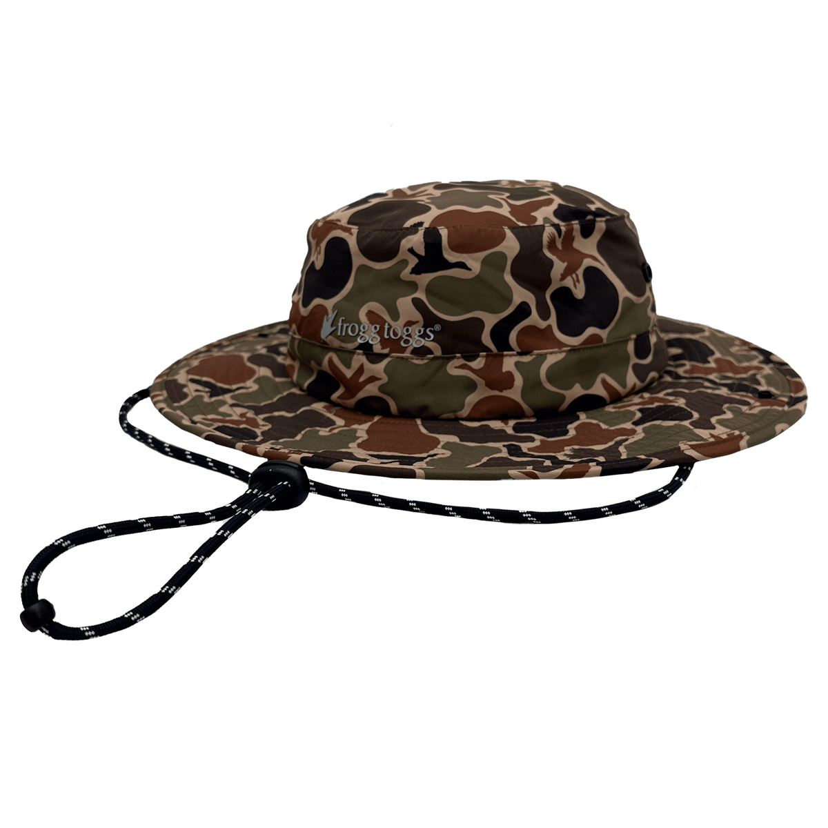 Frogg Toggs Chilly Pro Bucket Hat, Cooling Sun Hat with Sun Protection and Adjustable Strap, White