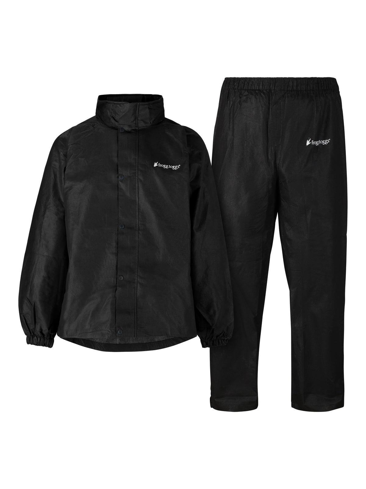 Frogg Toggs Classic All-Sport Rain Suit, Stone and Black (Men's)