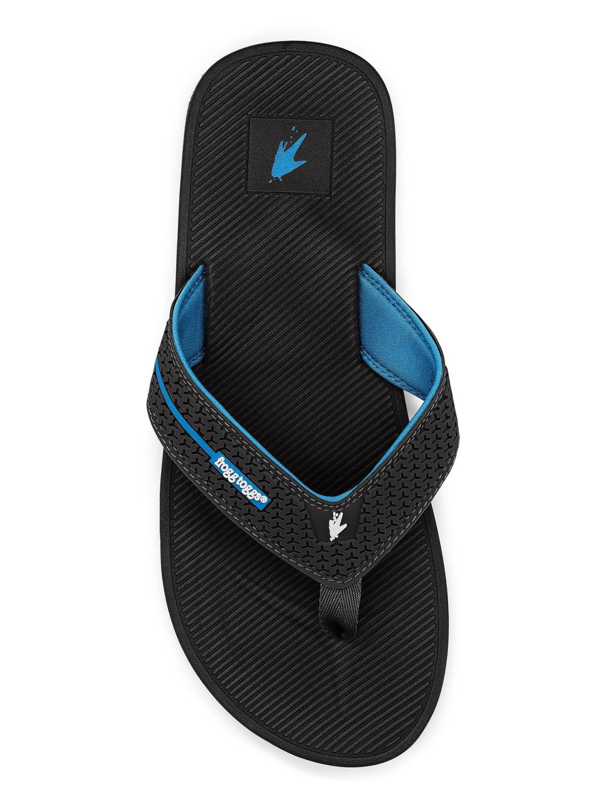Frogg Toggs Flipped Out Sandals for Men, EVA Cushioned Flip Flops with Firm Grip Design, Gray, Size 7