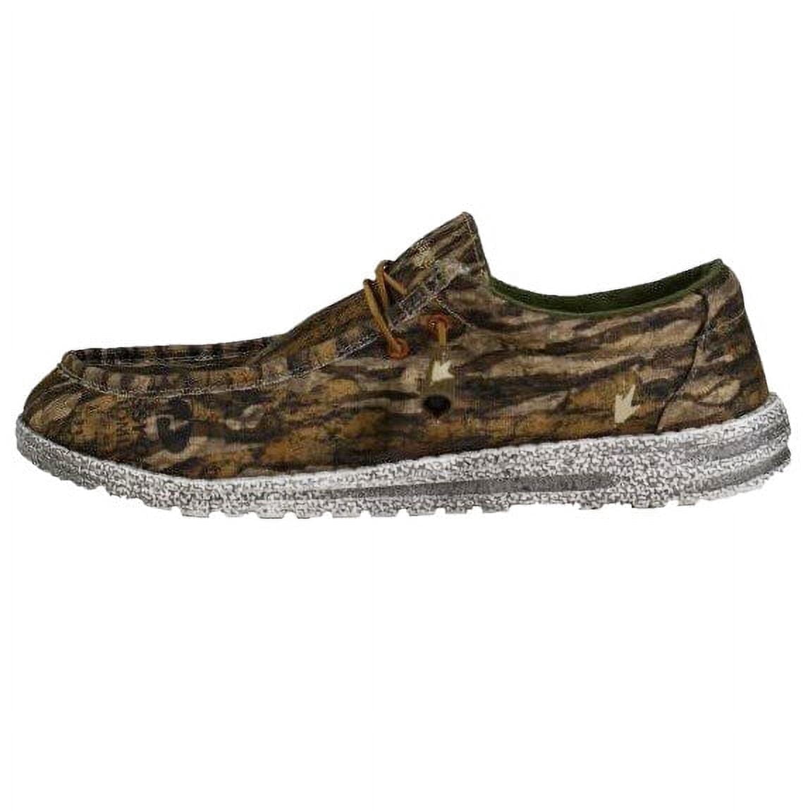 Frogg Toggs Men's Java 2.0 Non-Waterproof Boat Shoes for Men, Elastic Lace Slip-On Shoes, Gray, Size 9