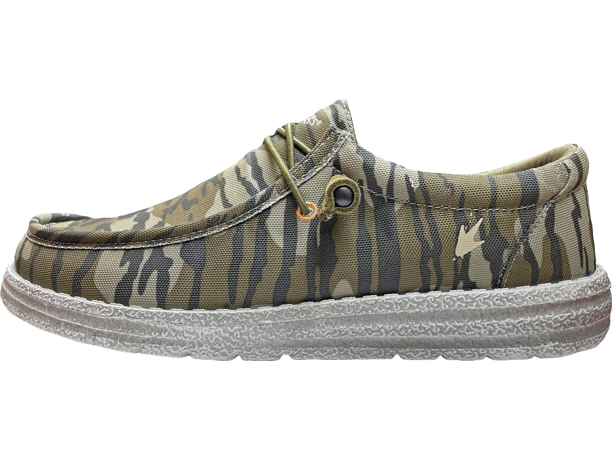 Frogg Toggs Men's Java 2.0 Non-Waterproof Boat Shoes for Men, Elastic Lace Slip-On Shoes, Gray, Size 9