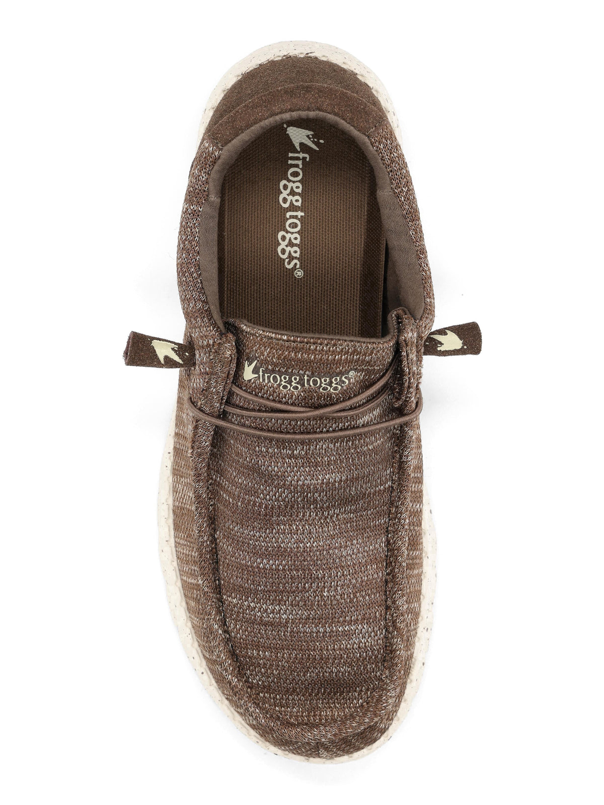 Frogg Toggs Men's Java 2.0 Non-Waterproof Boat Shoes for Men, Elastic Lace Slip-On Shoes, Gray, Size 9