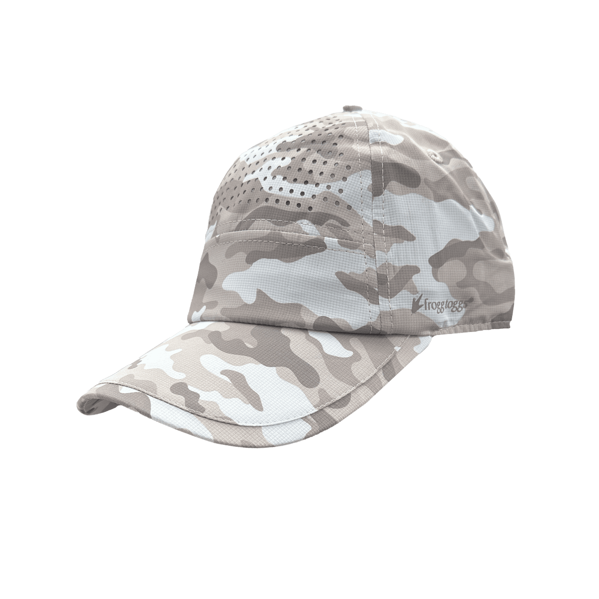 Frogg Toggs Chilly Pro Women's Cooling Ponytail Baseball Cap, UPF 50+, One Size, Light Pink