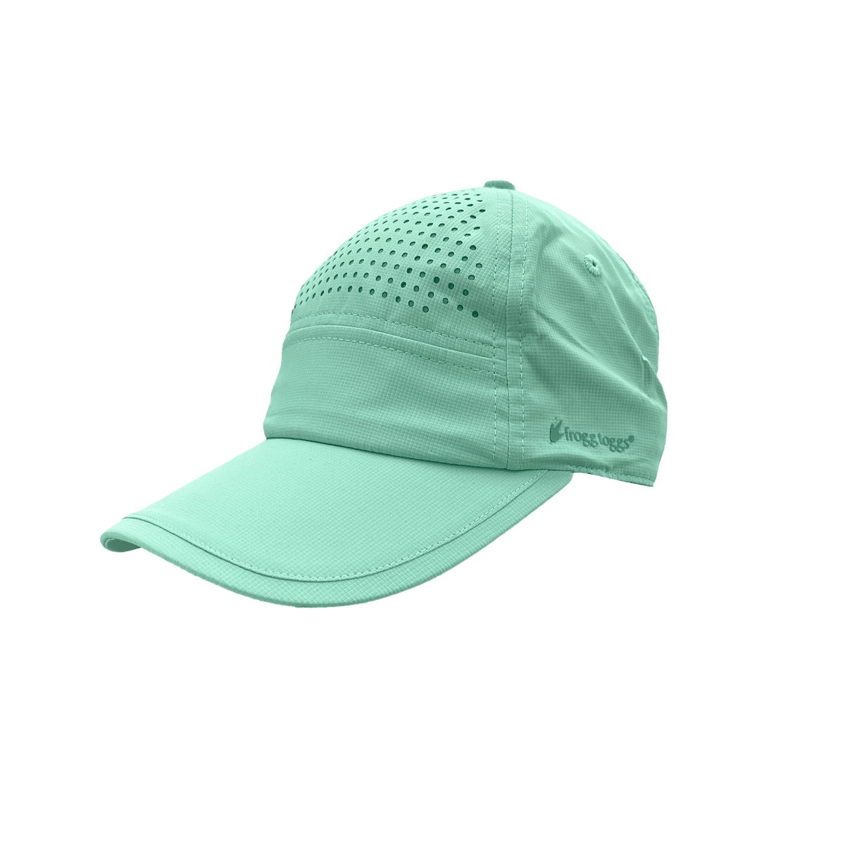 Frogg Toggs Chilly Pro Women's Cooling Ponytail Baseball Cap, UPF 50+, One Size, Light Pink