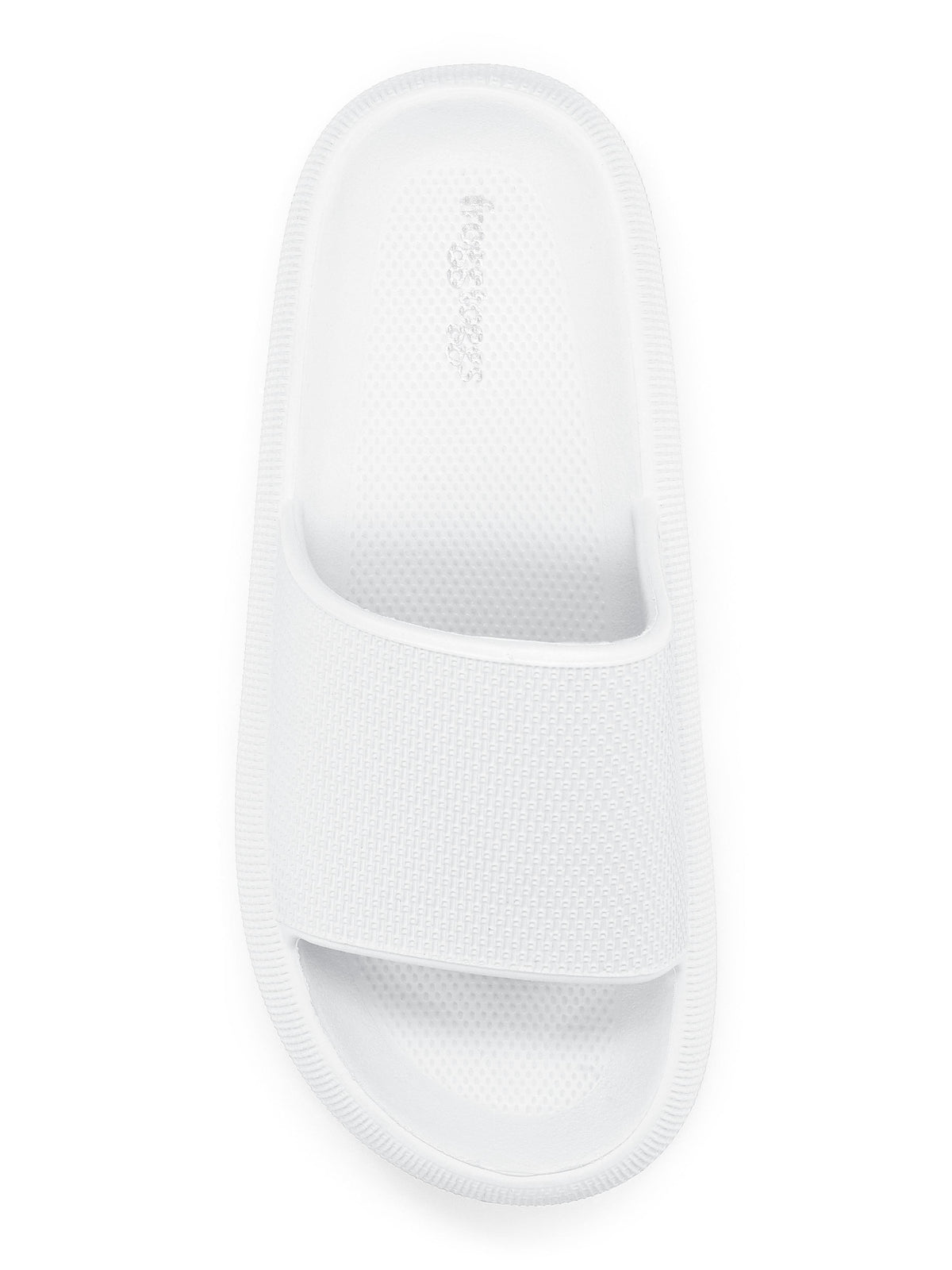 Frogg Toggs Squisheez Slip On Slide Sandals for Women, Soft and Squishy Slides, Black, Size 6
