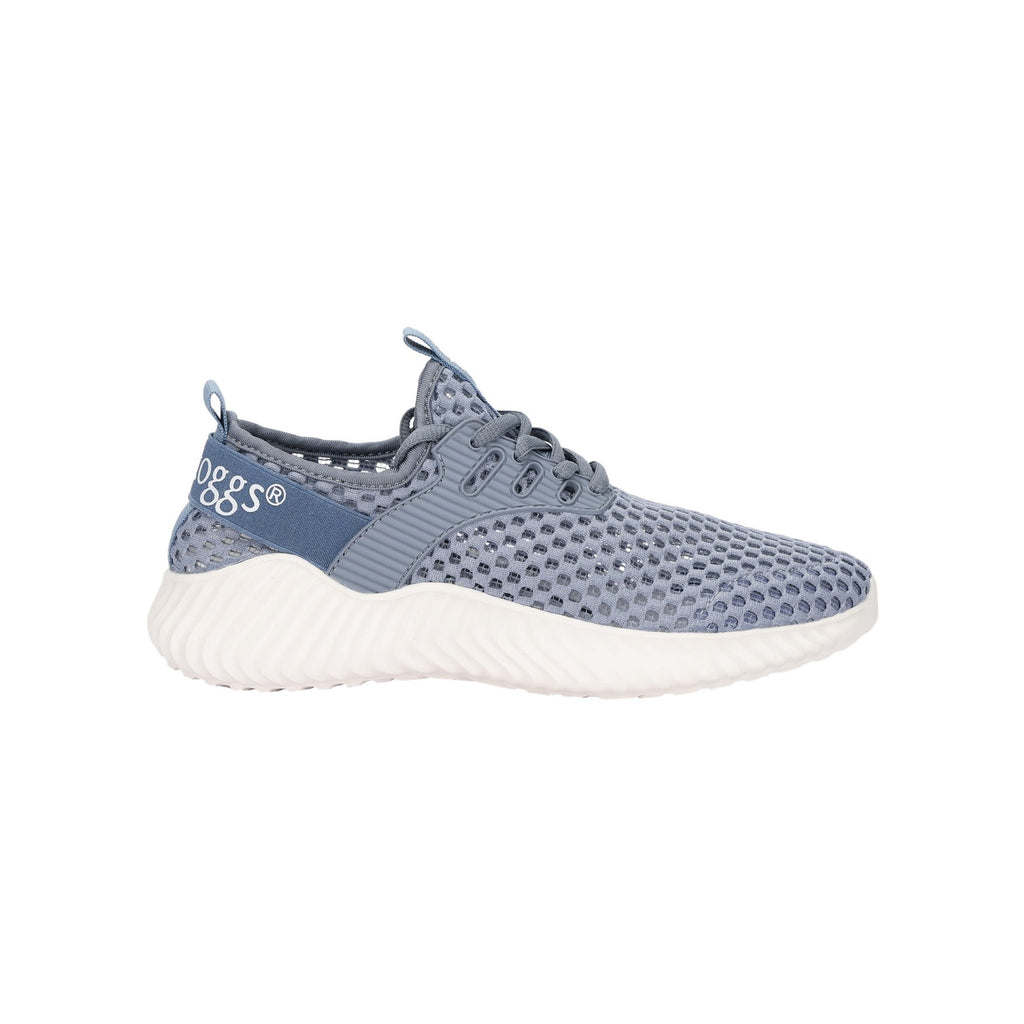 Frogg Toggs Aquastep Water Shoes for Women, Quick-Dry Mesh Sneakers with Collapsible Heel, Blue, Size 9