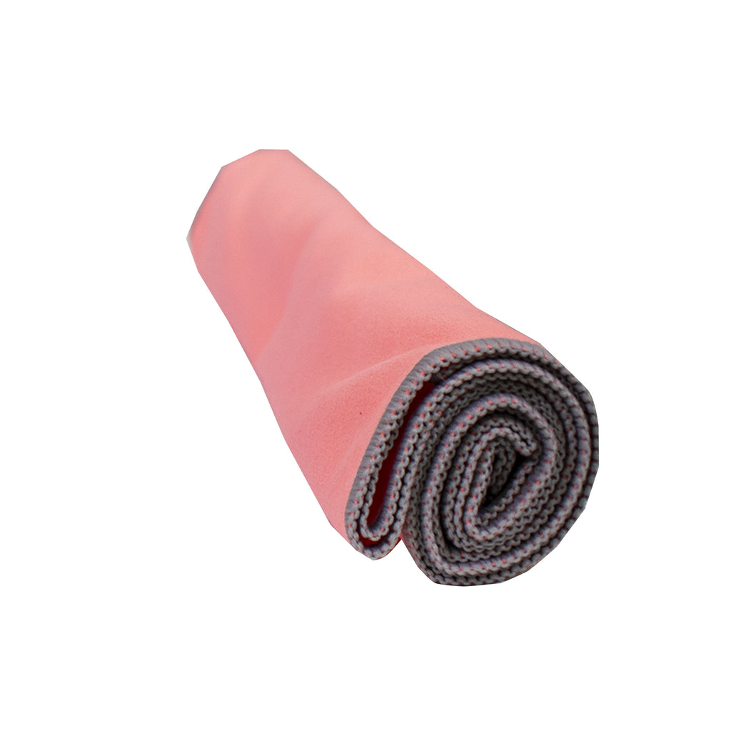 Frogg Toggs Chilly Pad PRO Microfiber Towels, Cooling Comfort Face Towels, Pink, 33" x 10.5"
