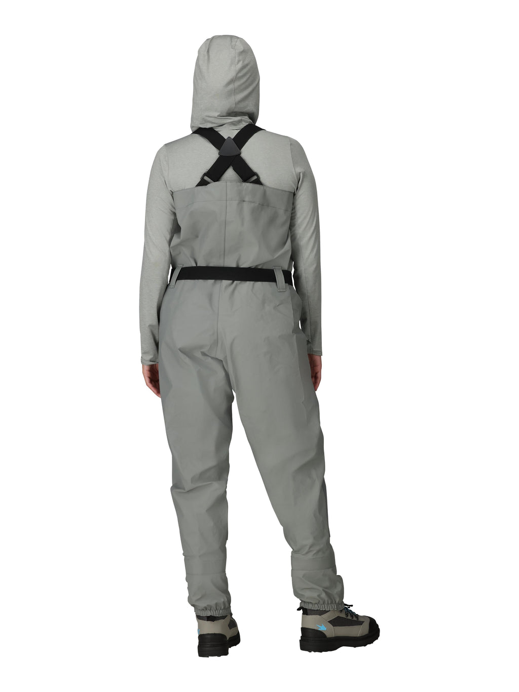 Frogg Toggs Women's Hellbender PRO Stockingfoot Chest Waders with Neoprene Booties, Gray, Medium