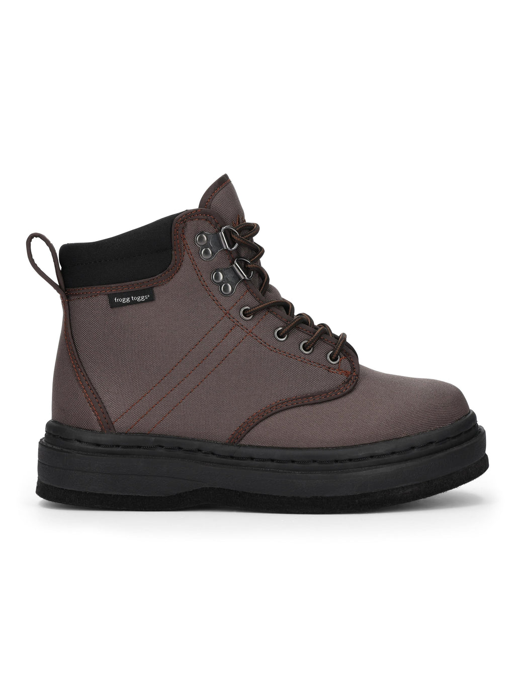 Frogg Toggs Rana Elite Felt Wading Boots, 900D Nylon Upper Water Shoes for Women, Brown, Size 5