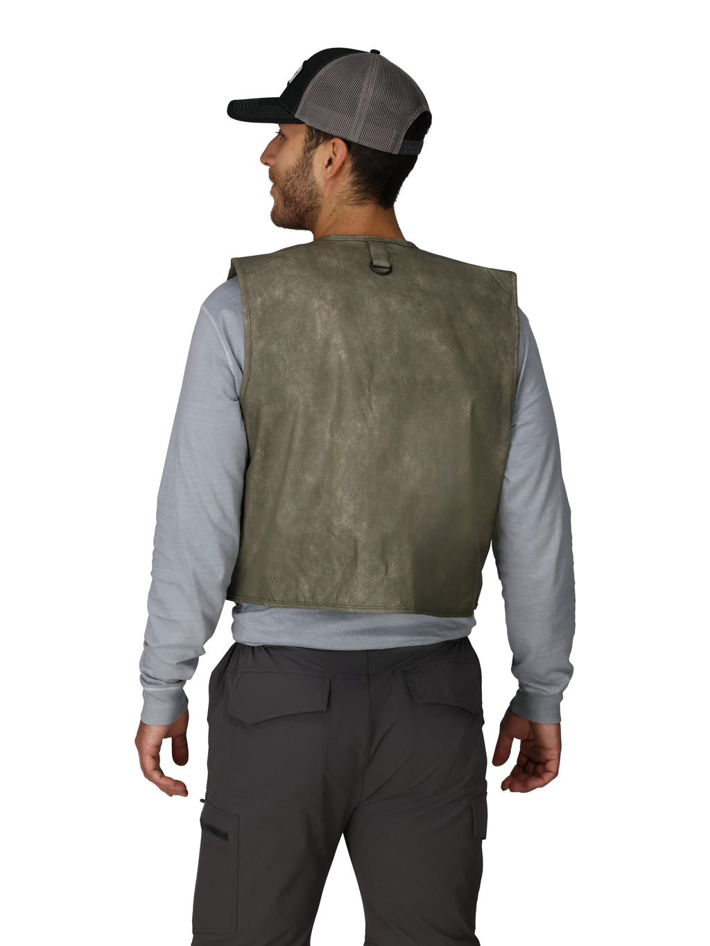 Frogg Toggs Cascade Classic50 Fly Fishing Gear Vest, Breathable Vest for Men, Stone, Size L