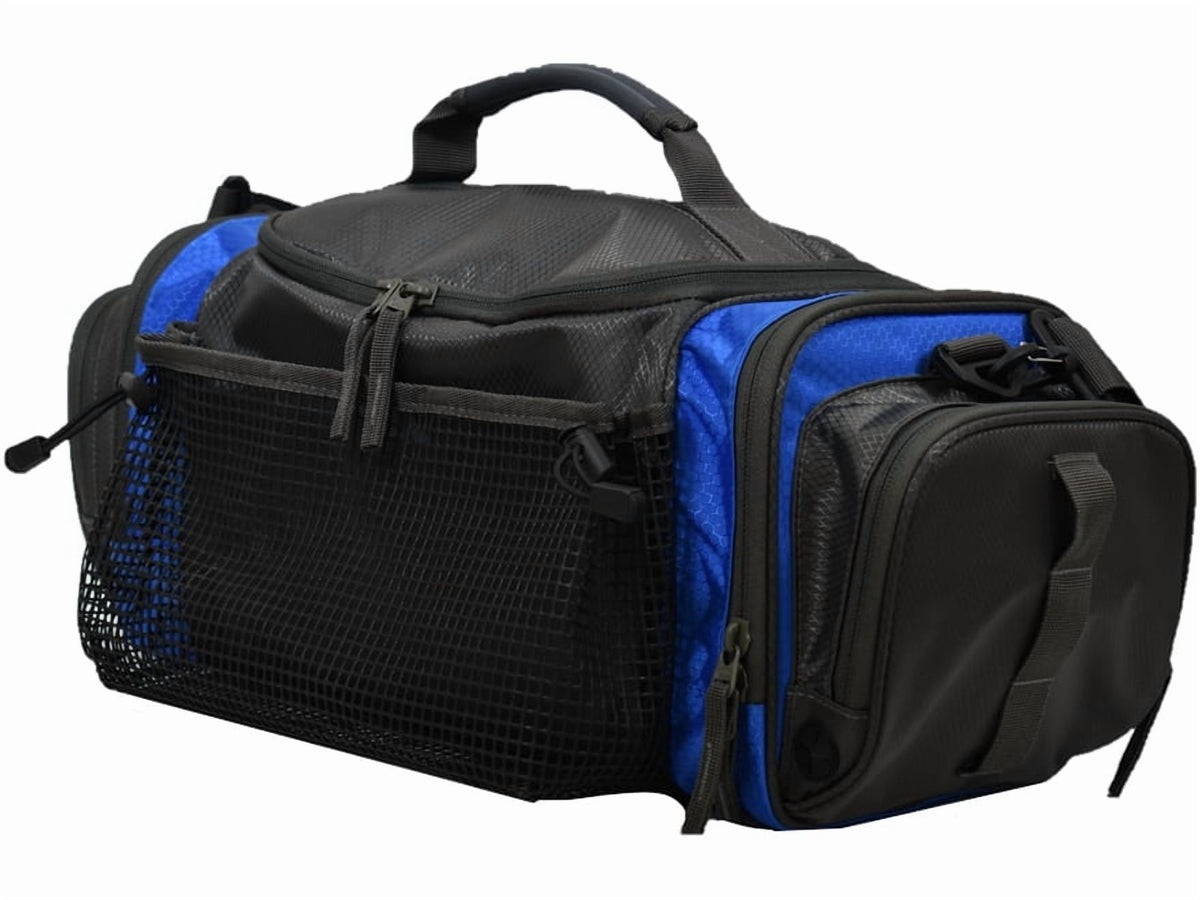 Frogg Toggs Pro Series Fishing Tackle Bag for 3700 Size Tackle Trays with Dual Access Storage, Blue