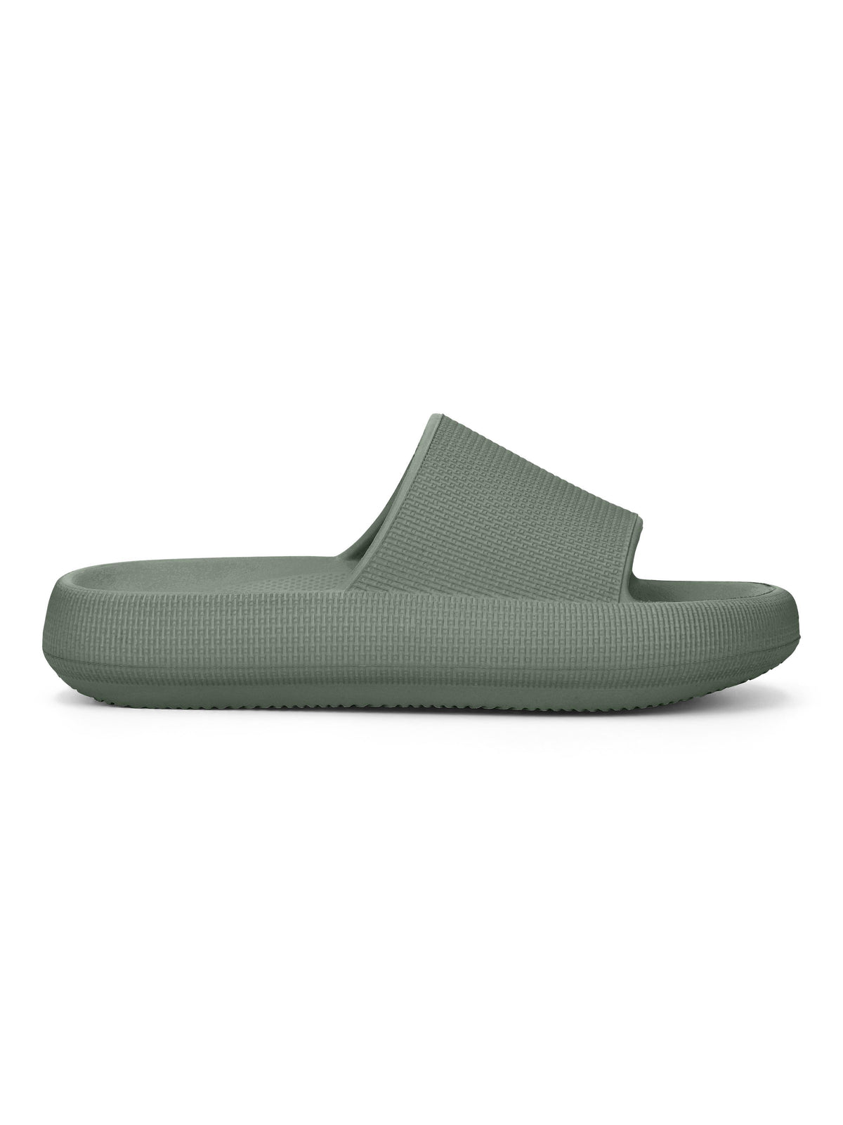 Frogg Toggs Squisheez Slip On Slide Sandals for Women, Soft and Squishy Slides, Black, Size 6