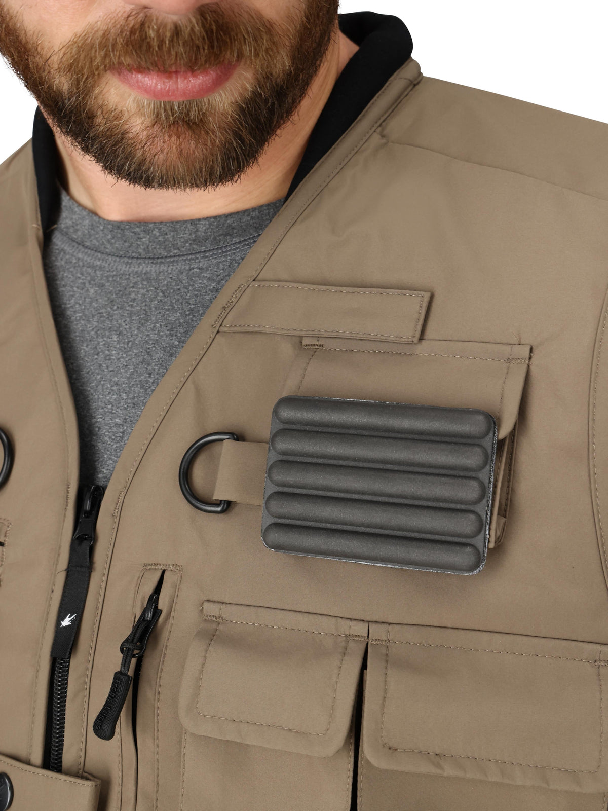 Frogg Toggs Hellbender Toadskin Fishing Vest for Men, Fly Fishing Gear, 2X
