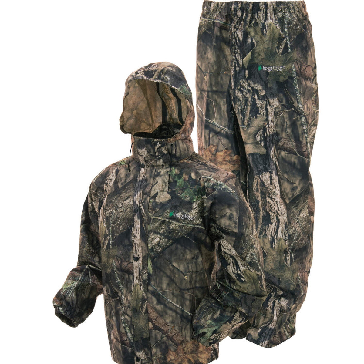 Frogg Toggs Classic All-Sport Rain Suit, Stone and Black (Men's)