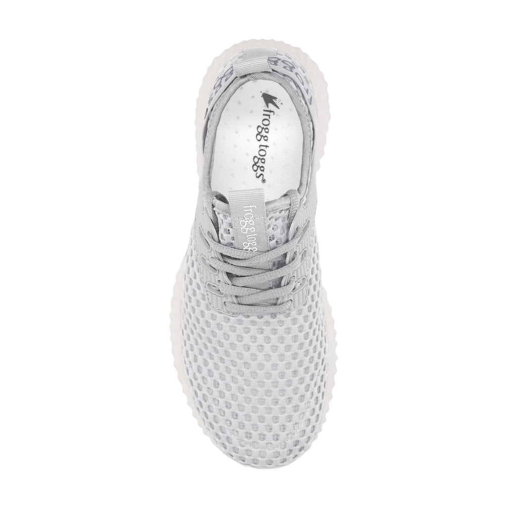Frogg Toggs Aquastep Water Shoes for Women, Quick-Dry Mesh Sneakers with Collapsible Heel, Blue, Size 9