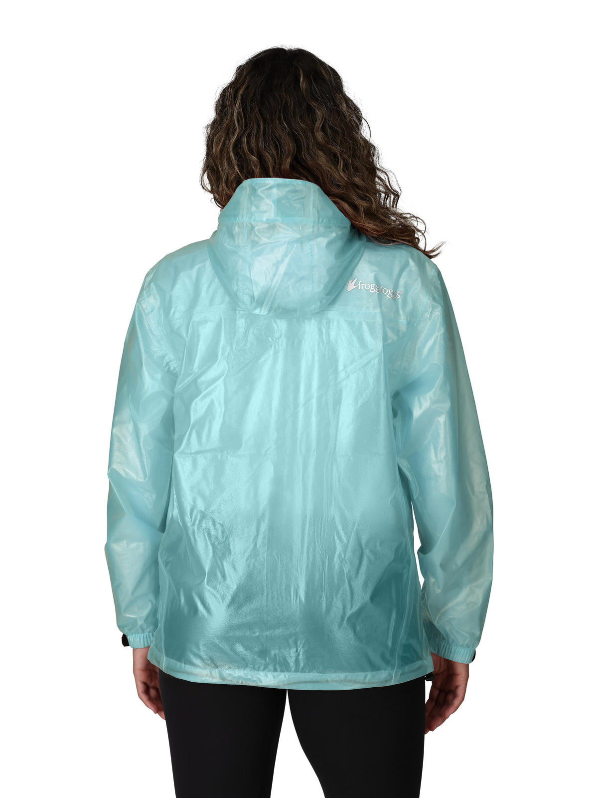 Frogg Toggs Xtreme Lite Hoodies for Women, Waterproof Jacket with Adjustable Hood, Seafoam, Large